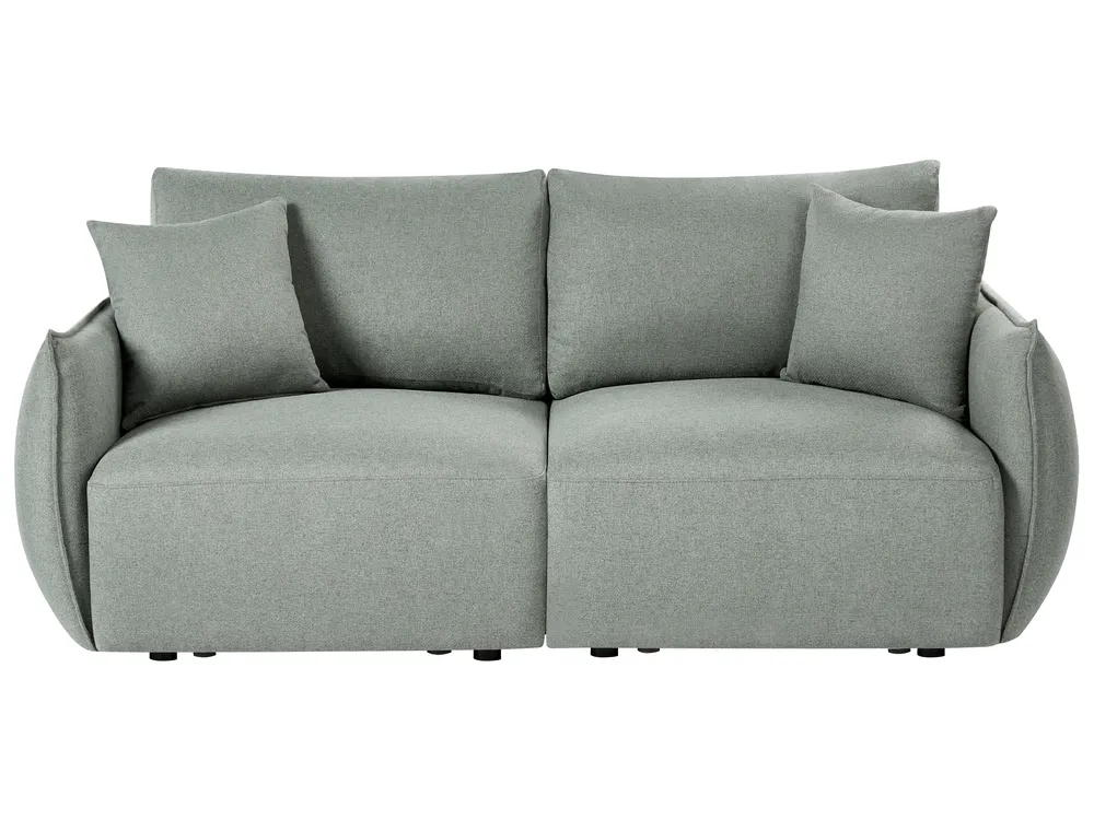 Modulsofa 2-Sitzer MESNALI Stoff Grün