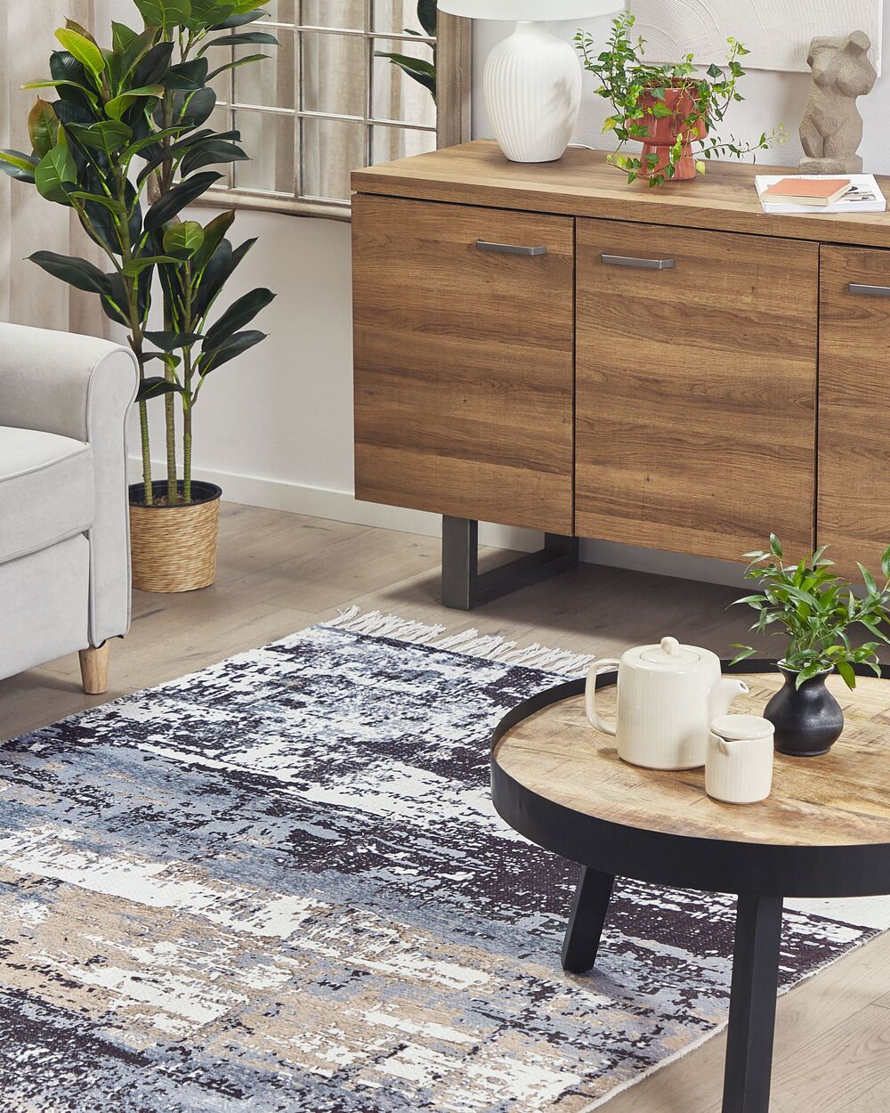 Teppich KONAKLI Beige 150 x 230 cm