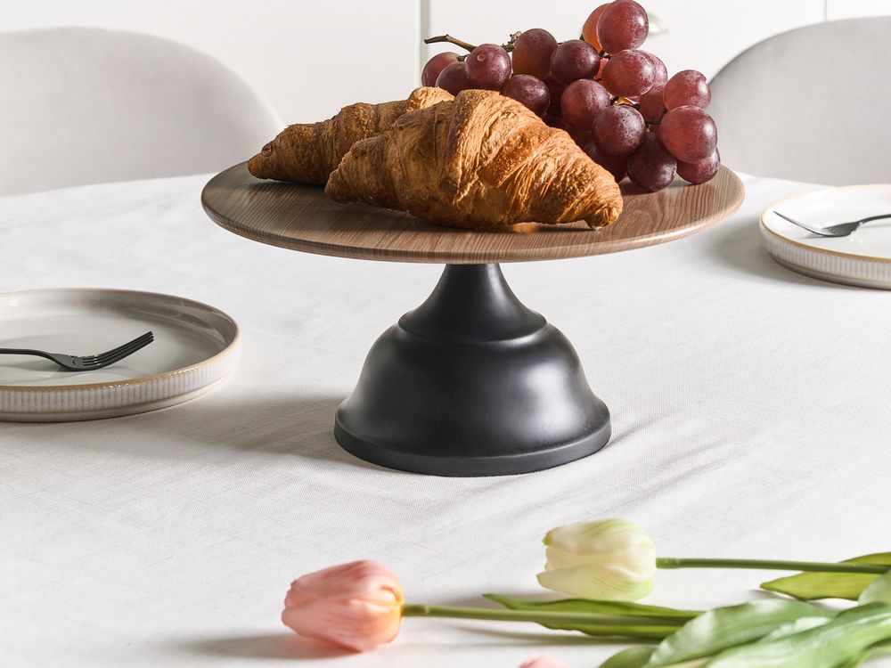 Gebakstandaard BRIOCHE Metaal Zwart