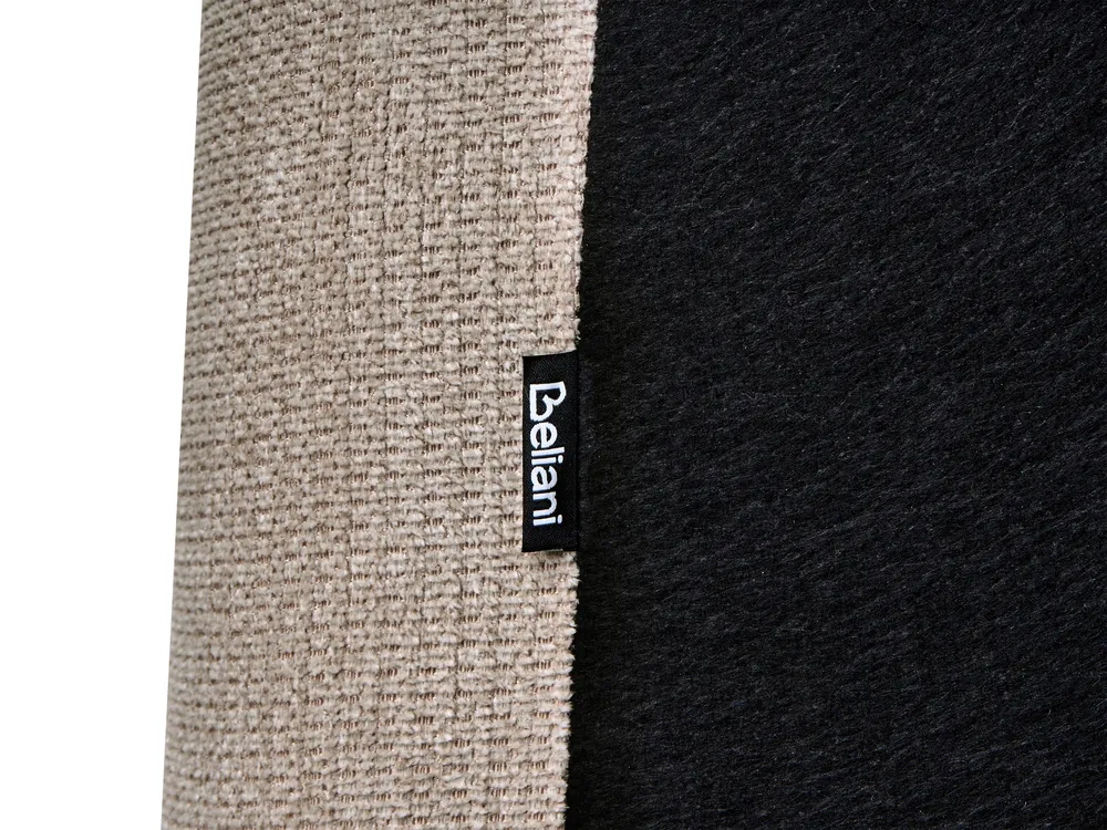 Ottoman Bed GRASSE Fabric Taupe 180 x 200 cm (EU Super King)_1056343