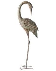 Garden Statue BEYLA Crane Brown_999901