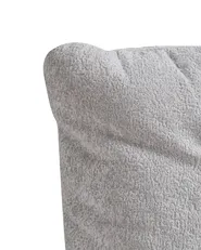 Desk Chair ALPINE Faux Fur Grey_1006596