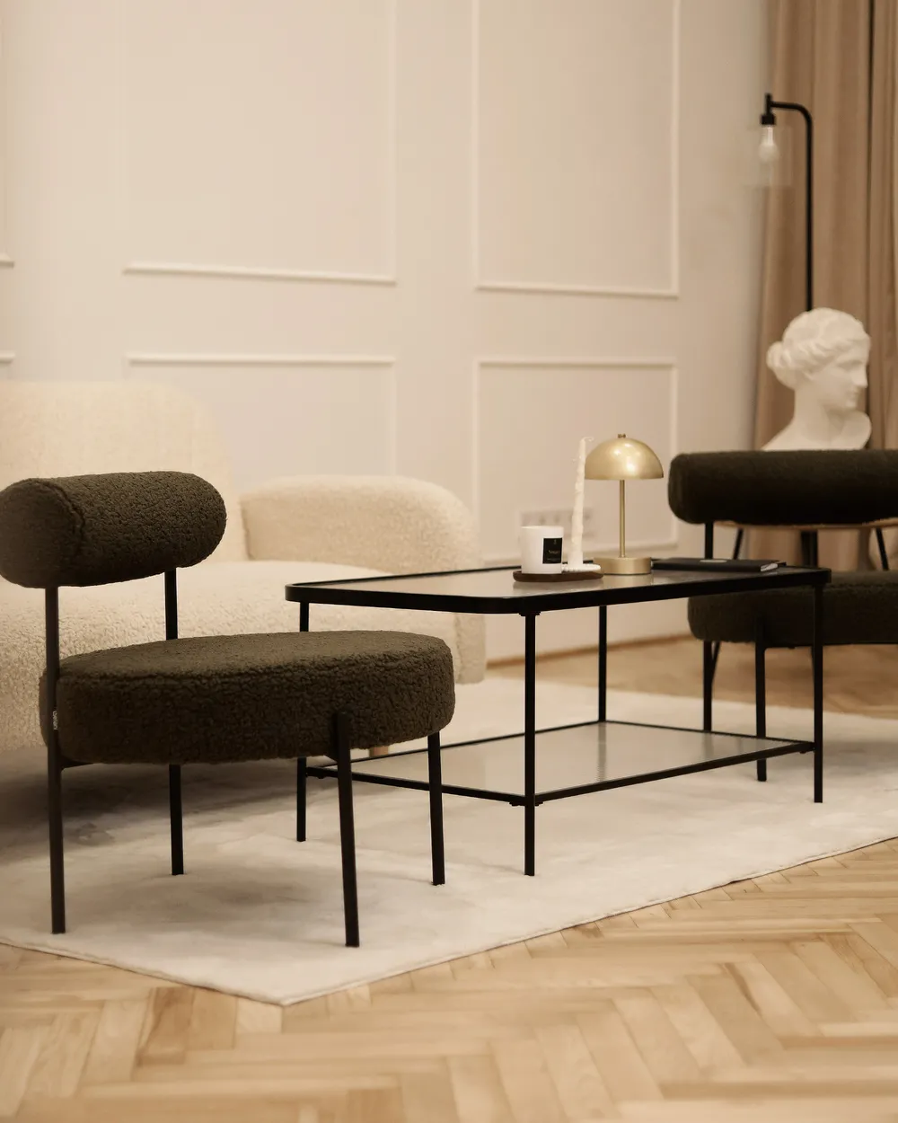 Couchtisch BLAIR Sicherheitsglas Schwarz_982629