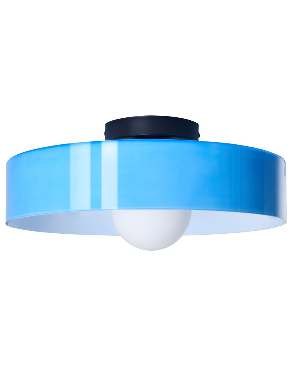 Deckenlampe LUGUSE Glas Blau
