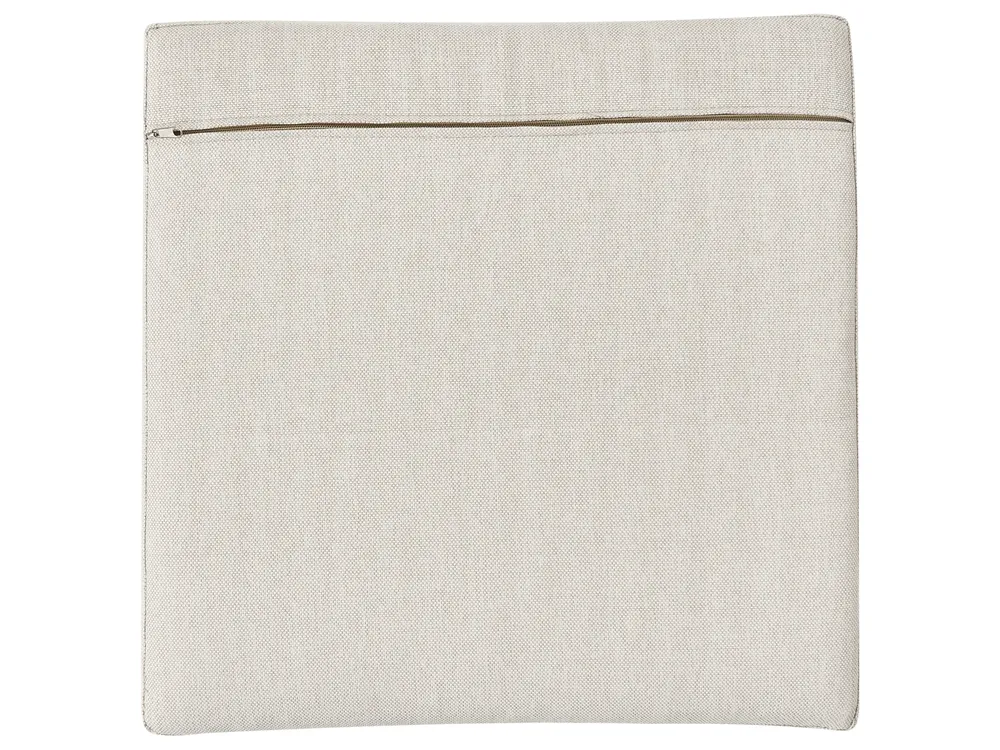 Lounge Set mit Tisch und Ottomane 2-Sitzer PONZA Polyrattan Braun_984561