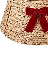 Christmas Tree Collar HUMPPLIA  60 cm Water Hyacinth Red_1172708