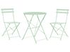 Bistro Set klappbar FIORI Metall Mintgrün