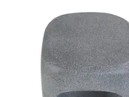 Beistelltisch PELMO 33 cm 33 cm Marmor Optik Grau_918810