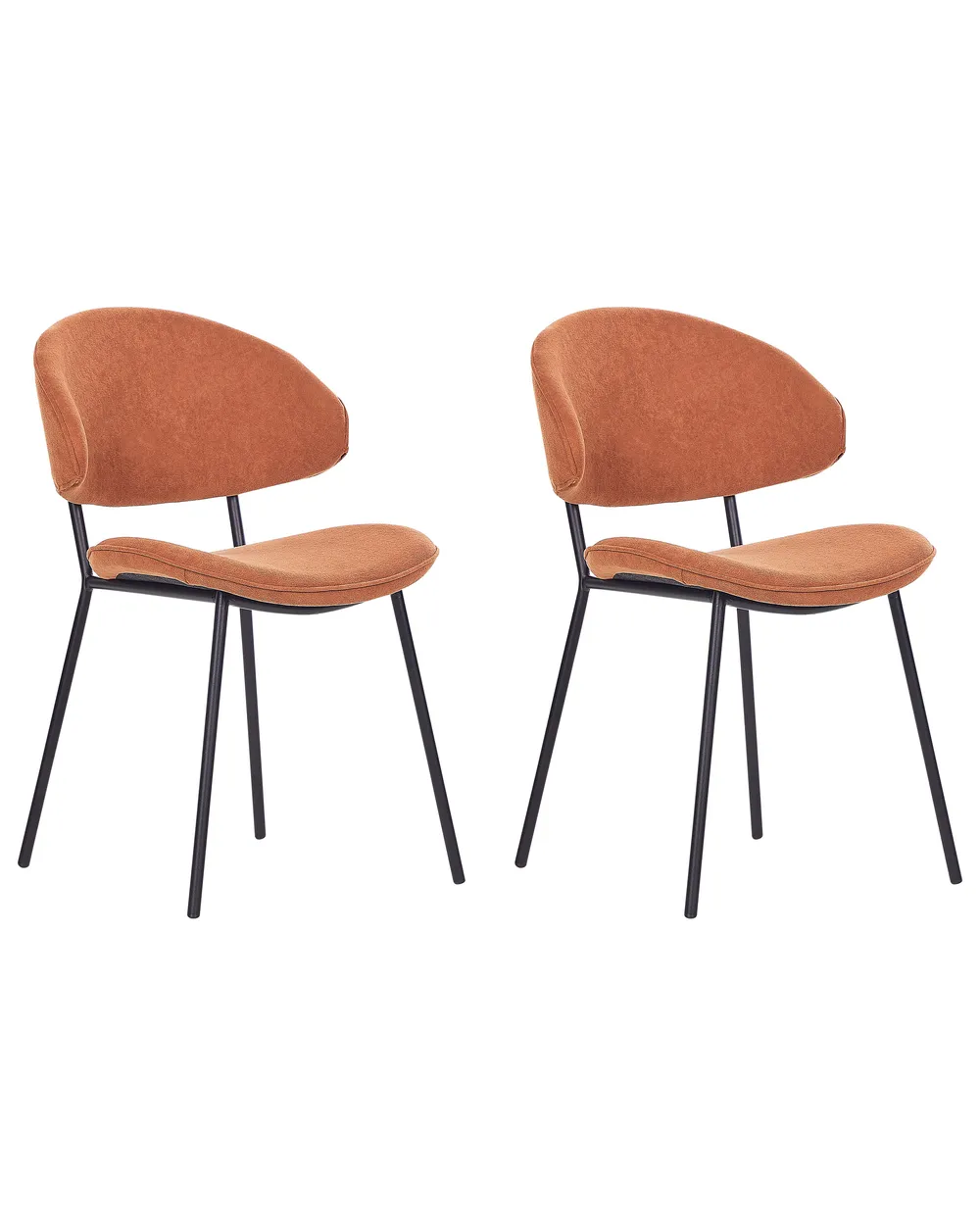 Esszimmerstuhl 2er Set KIANA Orange