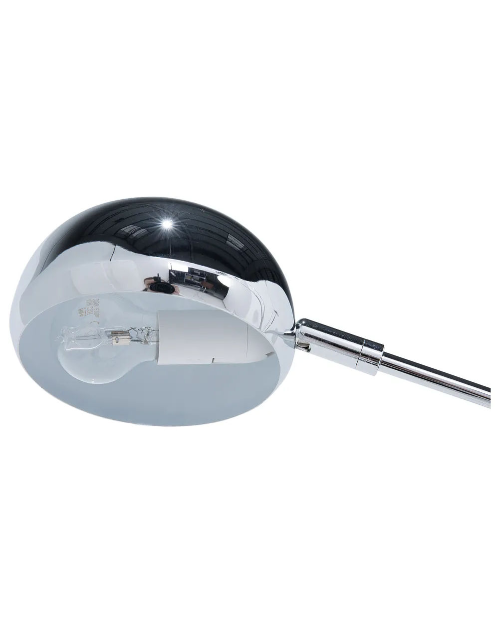 Floor Lamp FLINDERS Adjustable Metal Silver_695283