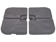 Sonnenschirmfuß CARIA Quadratisch Schwarz 9 kg_1083039