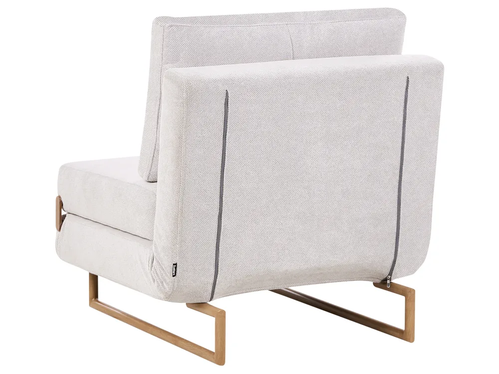 1-Sitzer Schlafsofa JERSLEV Stoff Cremeweiß_1009893