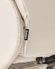 Massagestuhl LEGEND mit Fußstütze Kunstleder Hellbeige_1013987