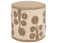 Pouf DIMAN Jute Weiß_937368