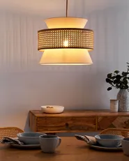 Pendant Lamp LUYANO Rattan Beige_891600