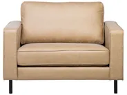 Sofa Set 4-Sitzer SAVALEN Kunstleder Beige_725535