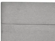 Boxspringbett mit Stauraum ARISTOCRAT Stoff Hellgrau 160 x 200 cm_873794
