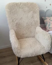 Schaukelsessel AKRA Webpelz Hellbeige_1056969