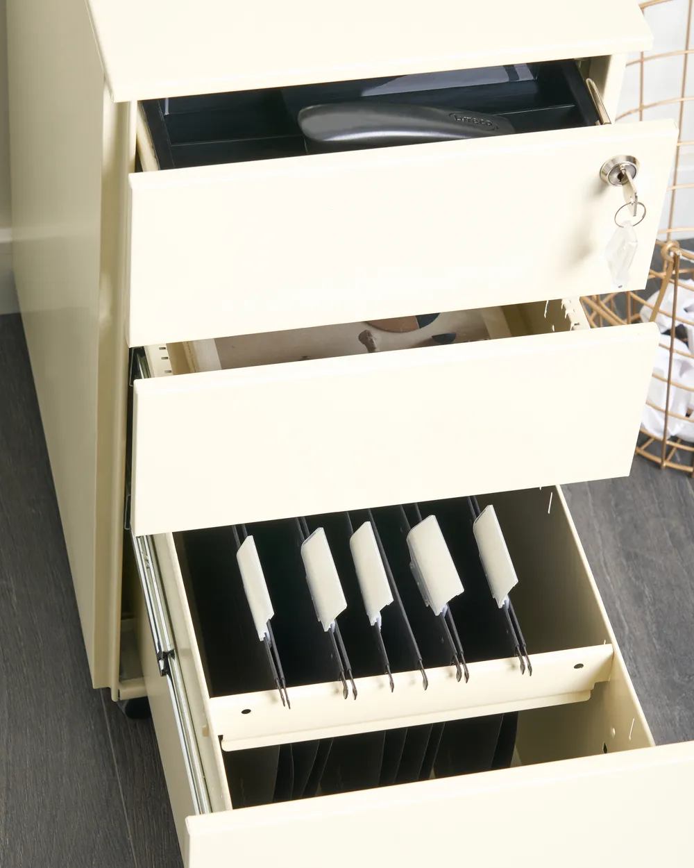 Büroschrank BOLSENA Metall Hellbeige_1037683