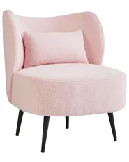Sessel OTSBY Bouclé Pastellrosa_966584