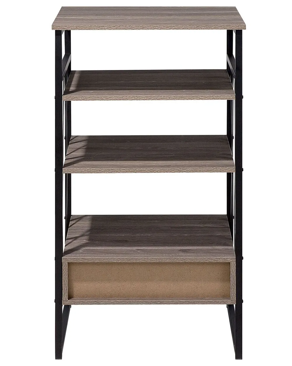 Regal mit 3 Ebenen KEENE 101 cm Taupe_776556