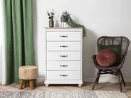 5 Drawer Chest SHARON White_706555