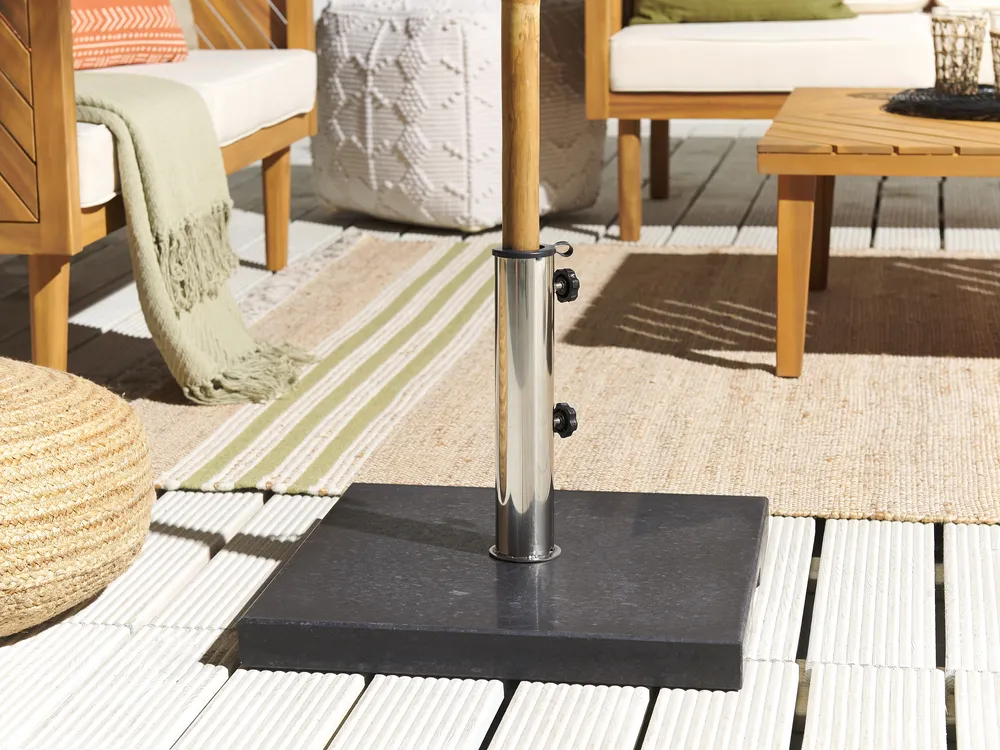 Sonnenschirmfuß CEGGIA Quadratisch Schwarz 25 kg