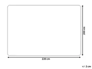 Tagesdecke DELICE 200 x 220 cm Braun_808516