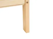 Bed Pine Wood MADONE 160 x 200 cm (EU King Size) Light Brown_1131106