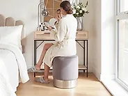 Pouffe BRIGITTE Velvet Grey_1186007