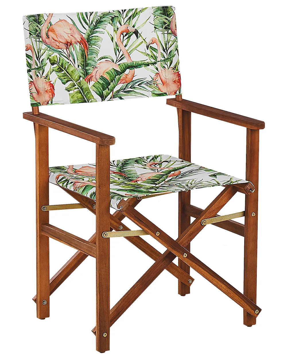 Gartenstuhl 2er Set CINE Akazienholz Dunkelbraun_819350