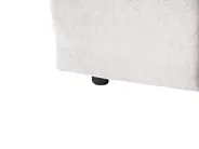 Bett mit Stauraum VAUVERT Stoff Cremeweiß 140 x 200 cm_1091182