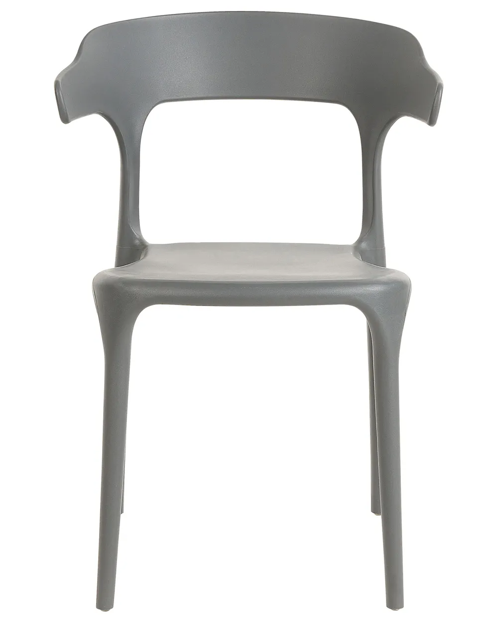 Gartenstuhl 4er Set GUBBIO Grau_862368