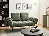 Schlafsofa 2-Sitzer BREKKE Bouclé Grün