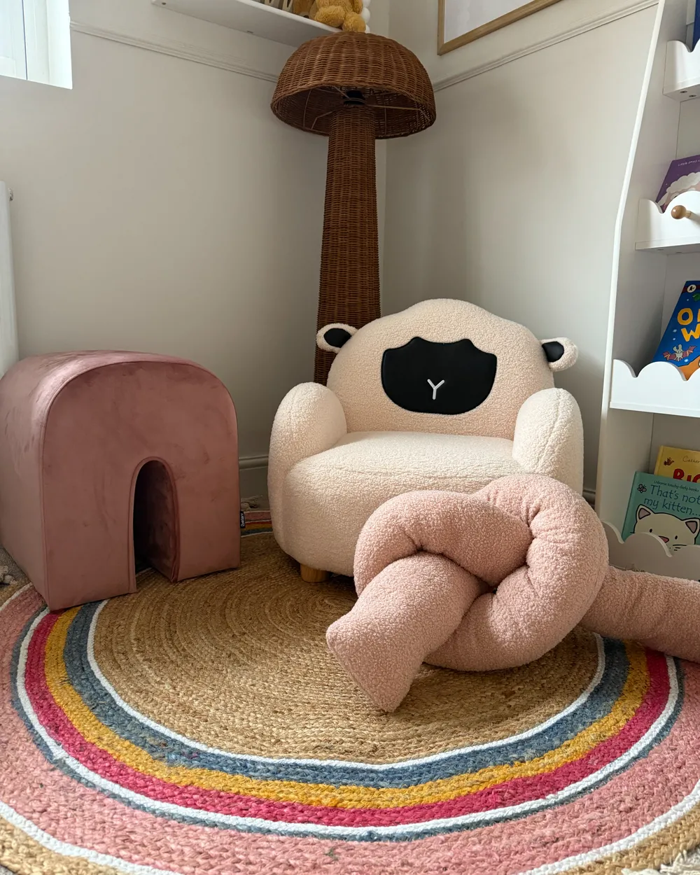 Pouffe MODOC Velvet Pink_1036306