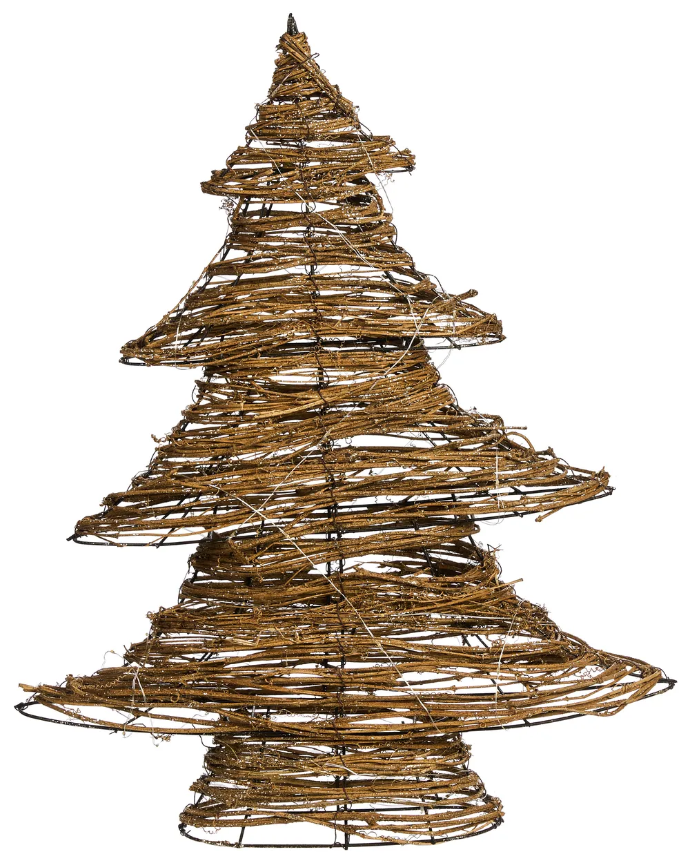 Weihnachtsdekoration LED FURESO 60 cm Weihnachtsbaum Naturfarben_1015446