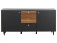 2 Door Sideboard KURO Black_768039