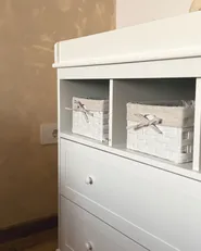 Changing Table Dresser VIRDEN White_1039289