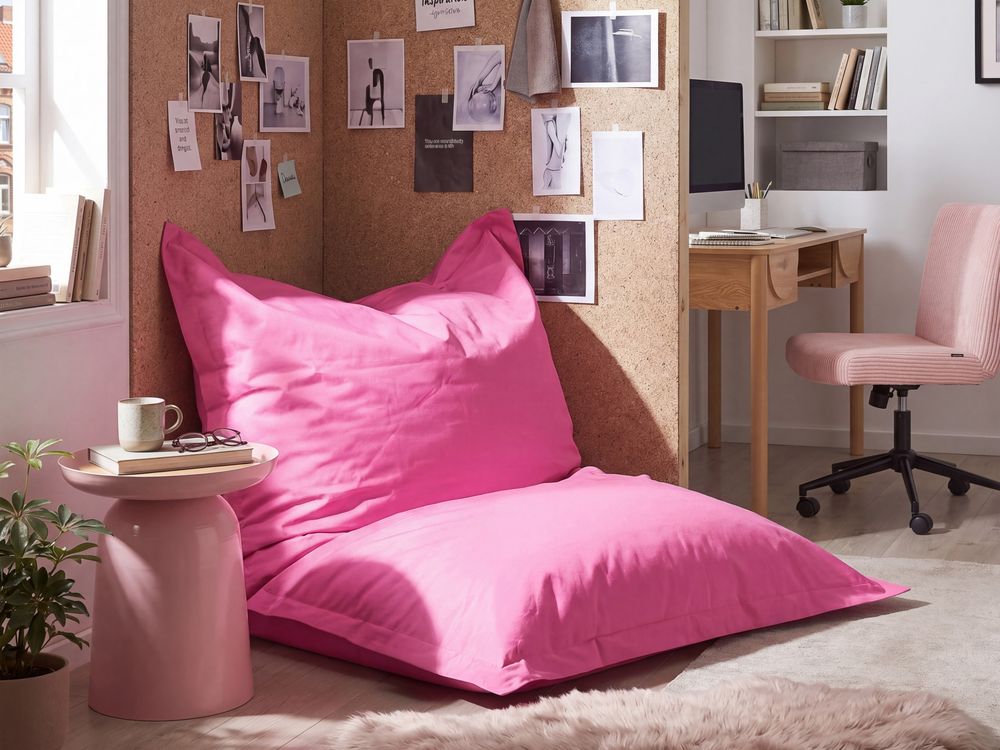 Sitzsack 300 L FUZZY 140 cm 180 cm Fuchsia