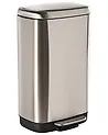 Tretmülleimer 30 L ECOCOLLECT Metall Silber