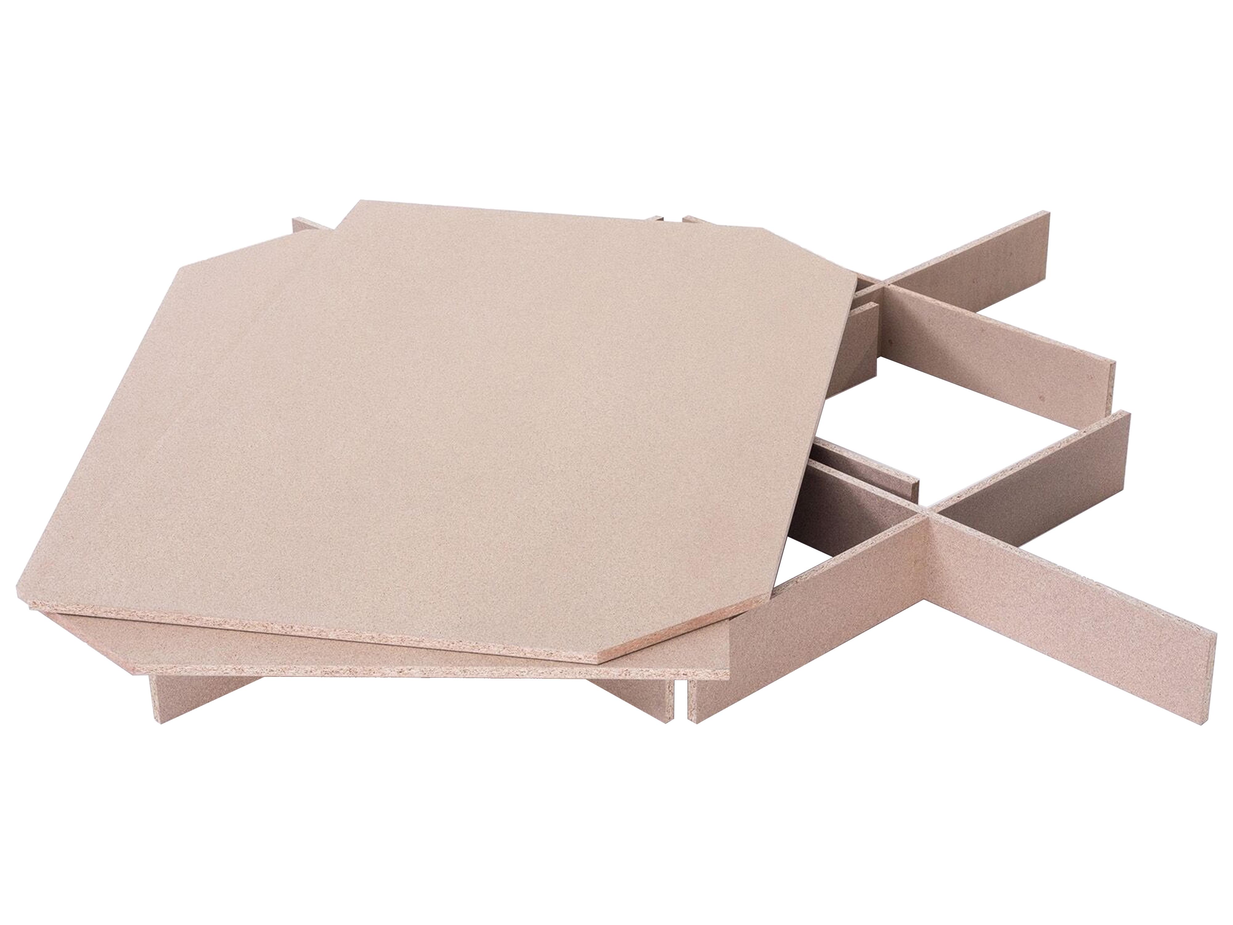 Vodeni krevet Tkanina ALBI 140 x 200 cm Sivi_966398