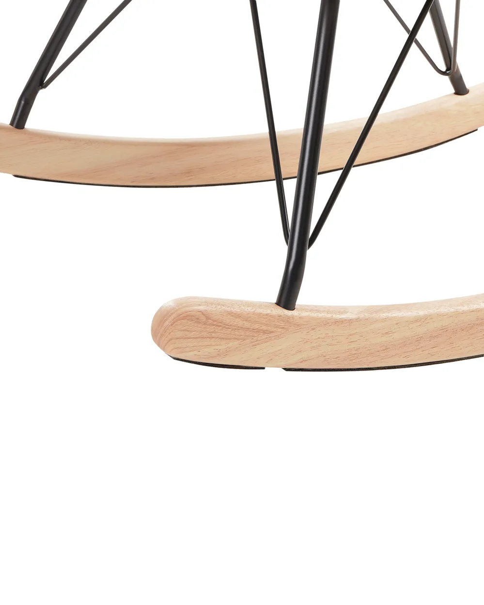 Schaukelsessel LUOMA Bouclé Beige_974624