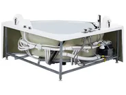 Corner Hot Tub with LED MANGLE 1870 x 1360 mm White_802826