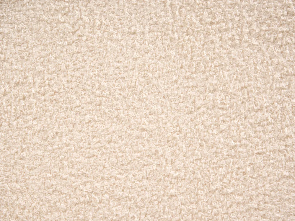 Bett mit Lattenrost Bouclé AMBILLOU 120 x 200 cm Beige_1014356