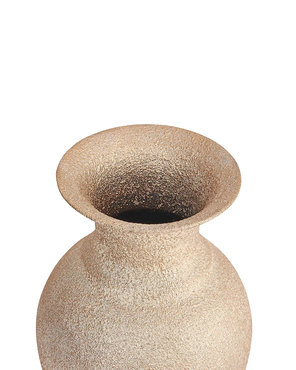 Blumenvase CALCEOLUS 41 cm Metall Gold_1184916