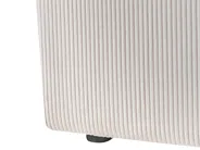 Bett mit Stauraum LILLEBONNE Cord Hellbeige 140 x 200 cm_994021