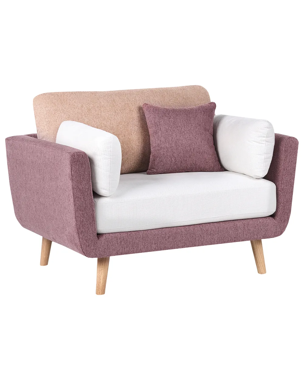 Sessel BOLGA Stoff Rosa