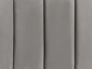 Postelja s prostorom za shranjevanje VION Žamet Siva 140 x 200 cm_826749