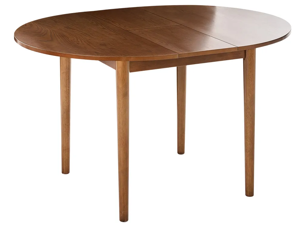 Ausziehbarer Esstisch ECHO Dunkle Eiche 107/137 cm 107 cm