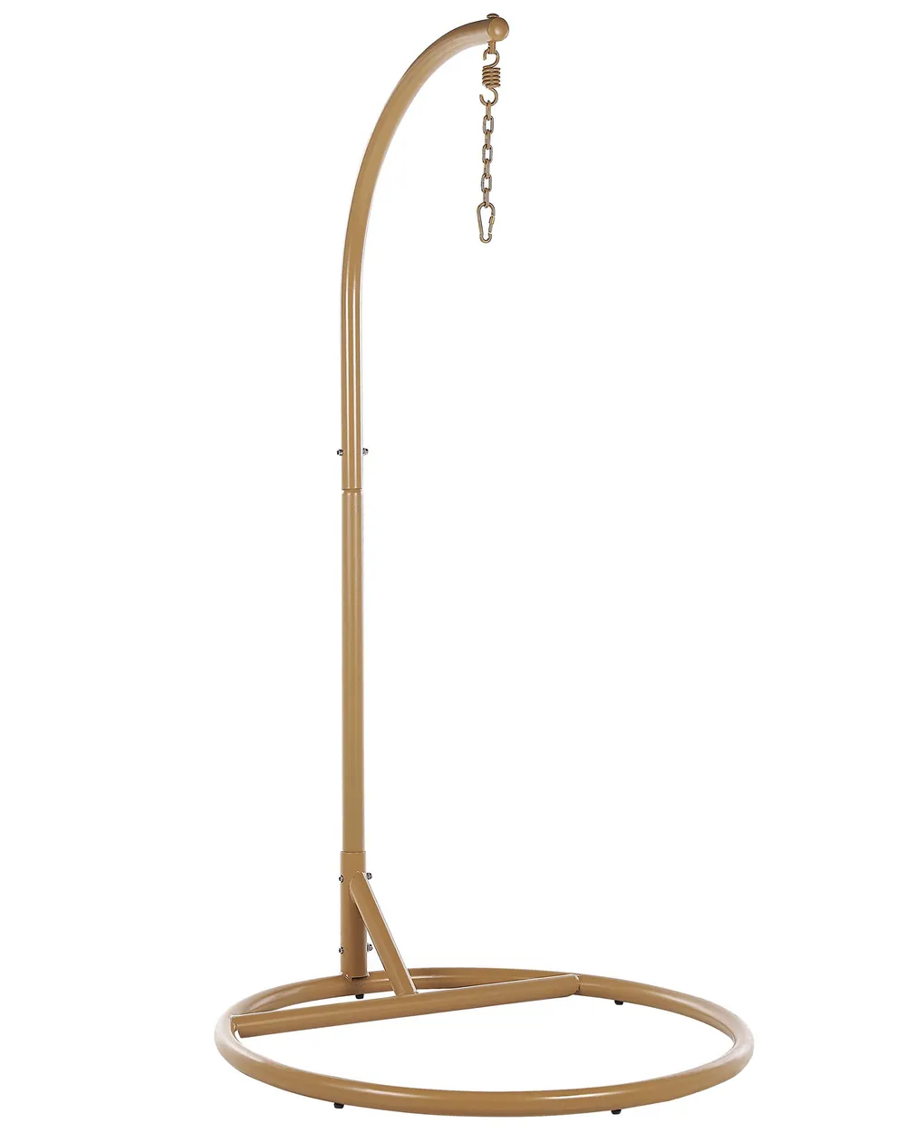 Hängesessel mit Gestell ALLERA Polyrattan Beige_803280